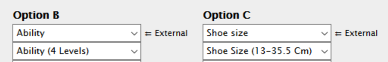 Indicate which product fields in RB should correspond with fields in the feed